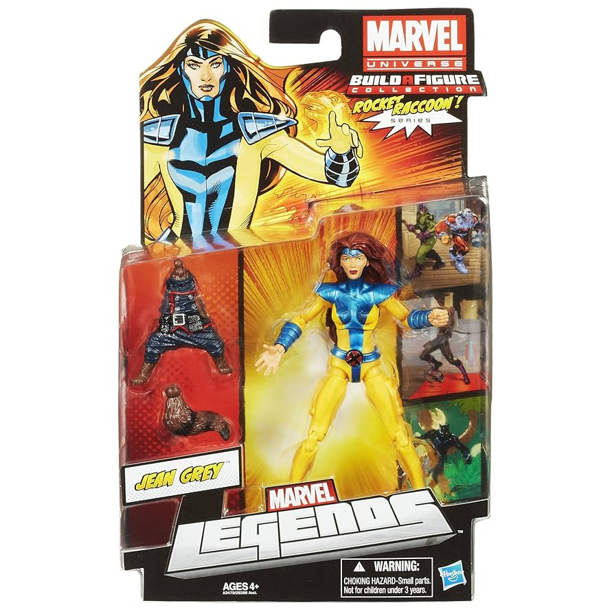 Hasbro (2012) Marvel Legends Jean Grey (Rocket Racoon BAF Wave) 6