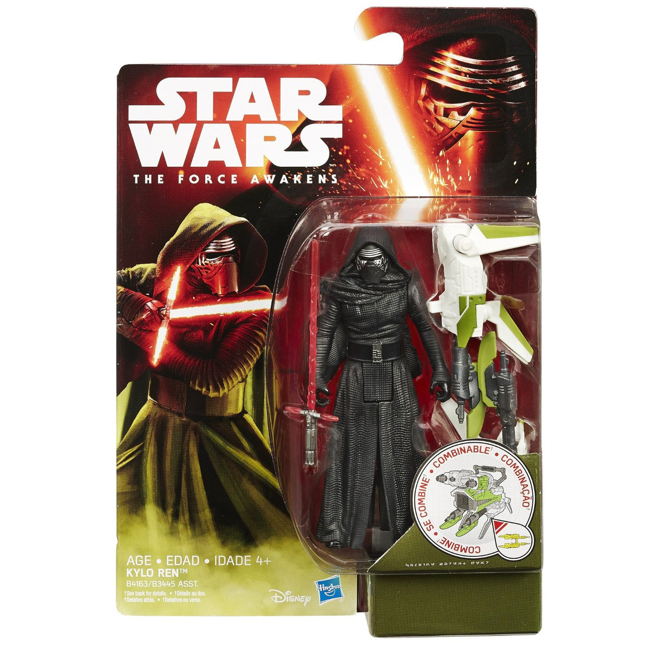 Hasbro Star Wars Force Awakens Forest Mission Kylo Ren Action Figure