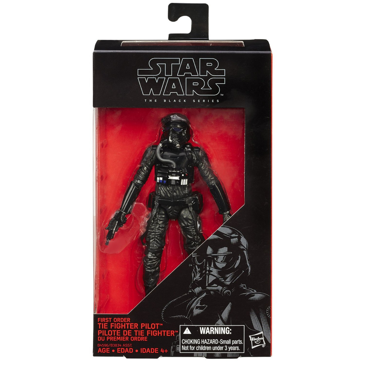 Star Wars First Order Special Forces TIE Fighter Con Figura | Giocattolo Da Collezione
