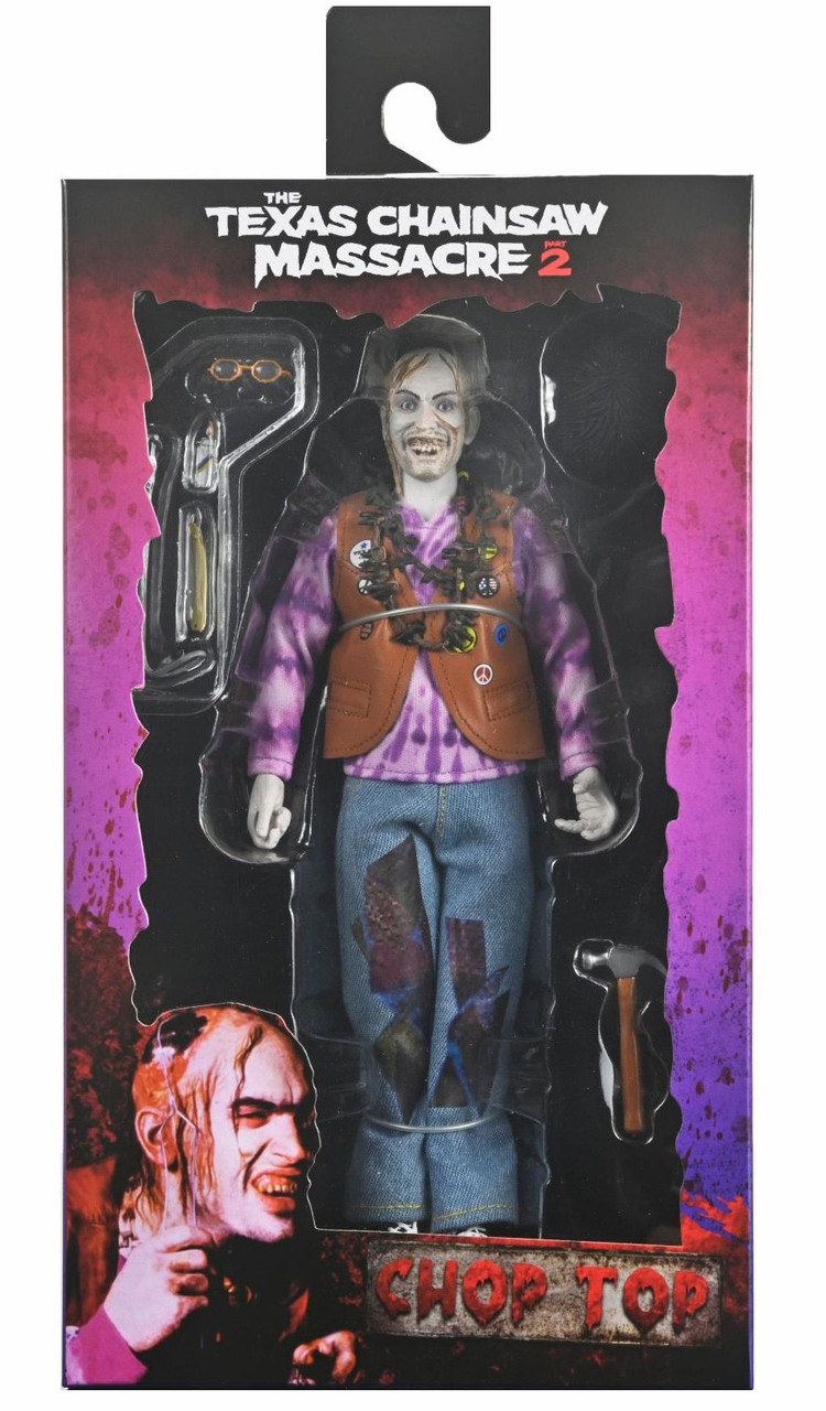 NECA Texas Chainsaw Massacre 2 - 8” Clothed Figure - Chop Top