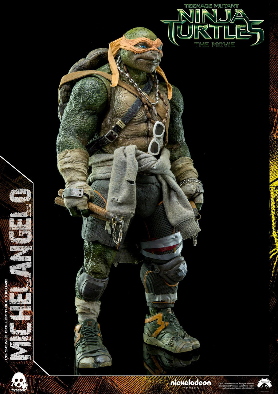 Threezero TMNT Michelangelo Sixth Scale Collectors Figure