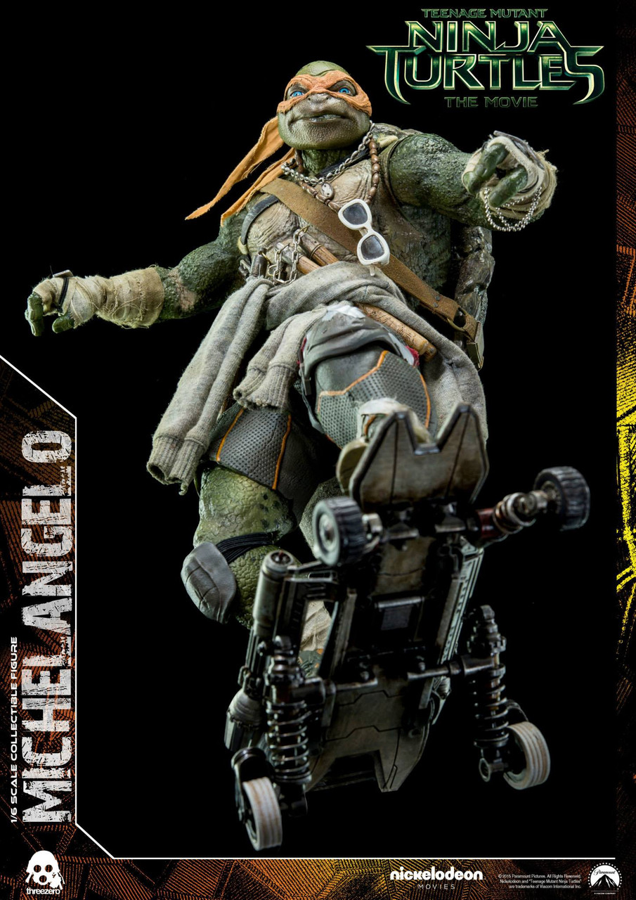 Threezero TMNT Michelangelo Sixth Scale Collectors Figure