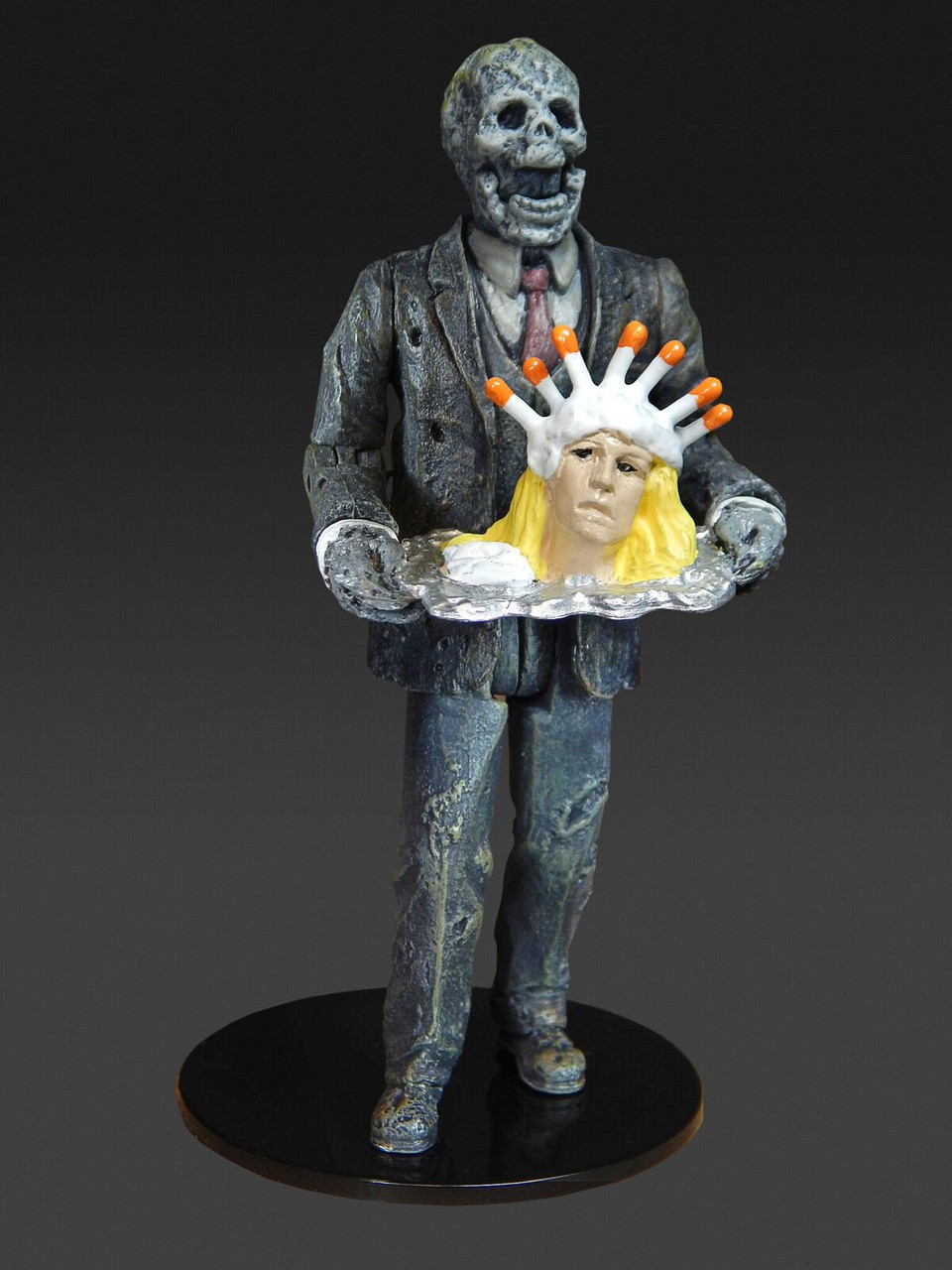 SCP 096 Figure Figurine Art Toy Terror Horror Creepy 