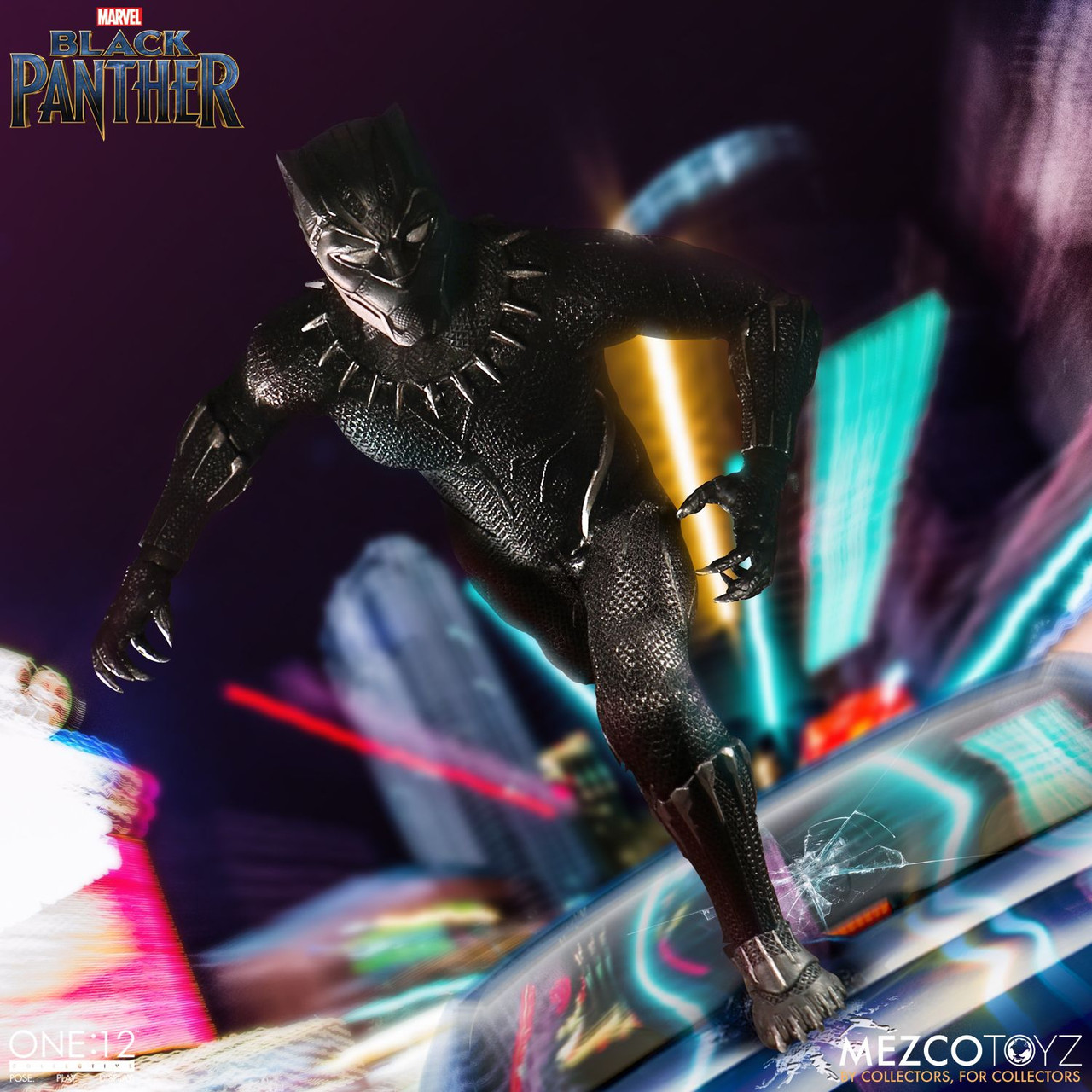 MEZCOTOYZ BLACK PANTHER ブラックパンサー One:12 Collective Black Panther | Mezco Toyz
