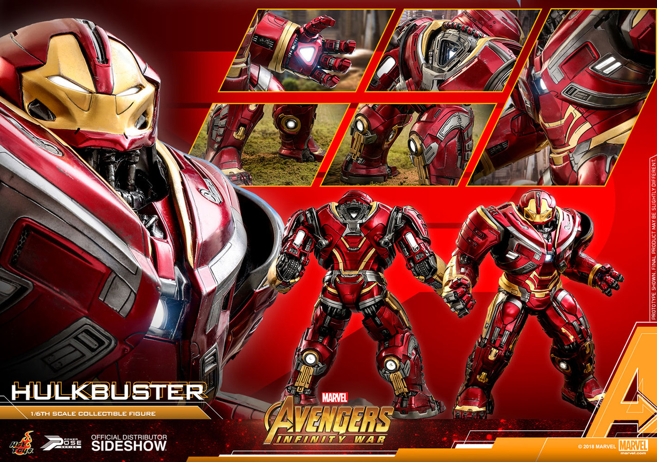 infinity war hulkbuster hot toys