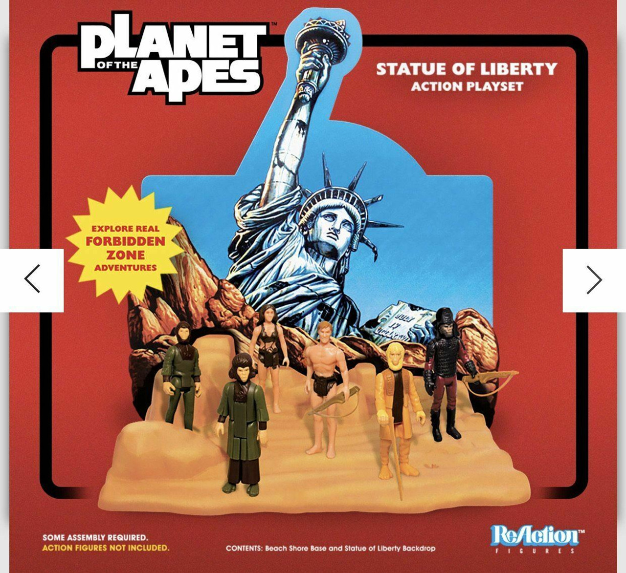 Super7 SDCC 2018 Exclusive Planet Of The Apes ReAction Statue Of