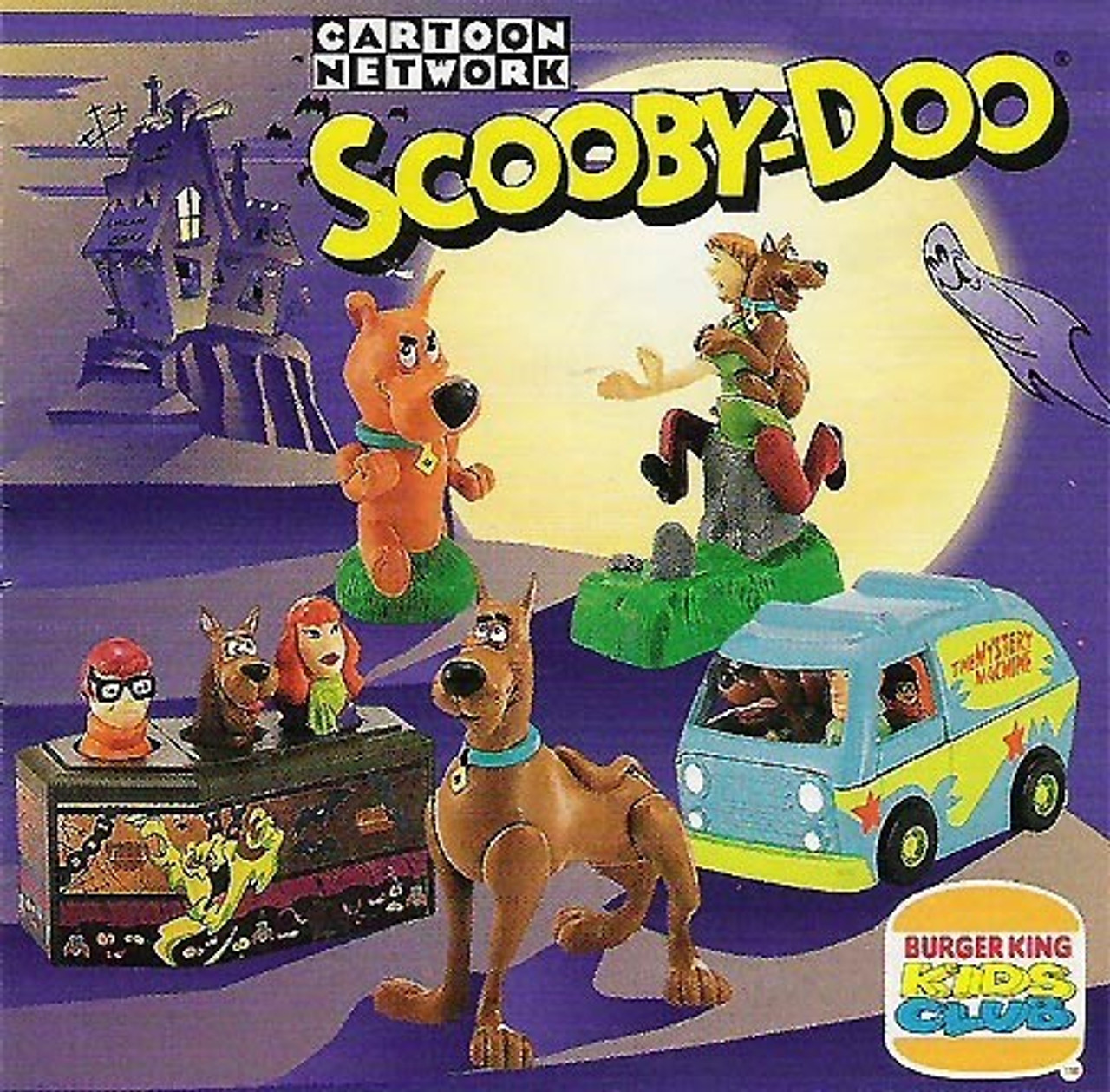 Scooby-Doo Burger King Set of 5 toys