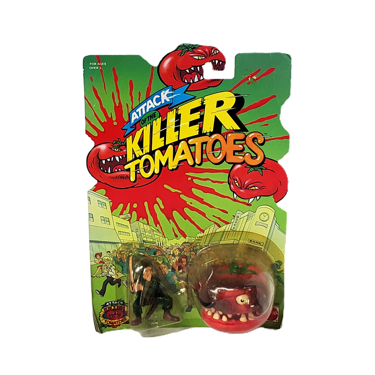 Mattel (1991) Attack of the Killer Tomatoes Wilbur Finletter and