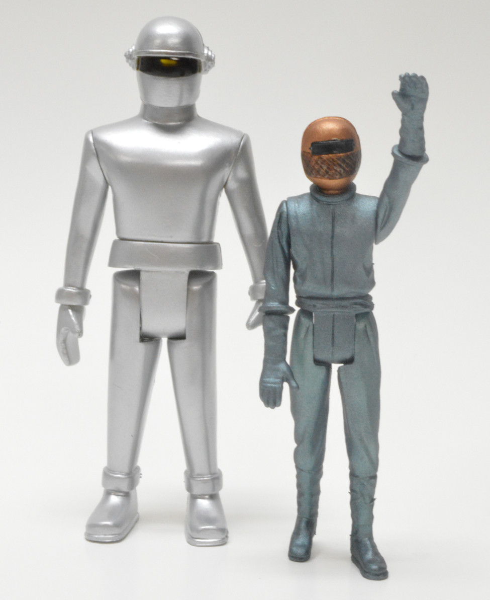 Monstarz The Day the Earth Stood Still Gort and Klaatu Retro