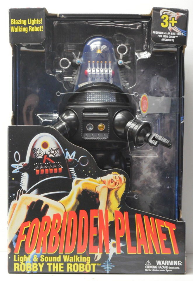 Goldlok Forbidden Planet Robby The Robot Action Figure