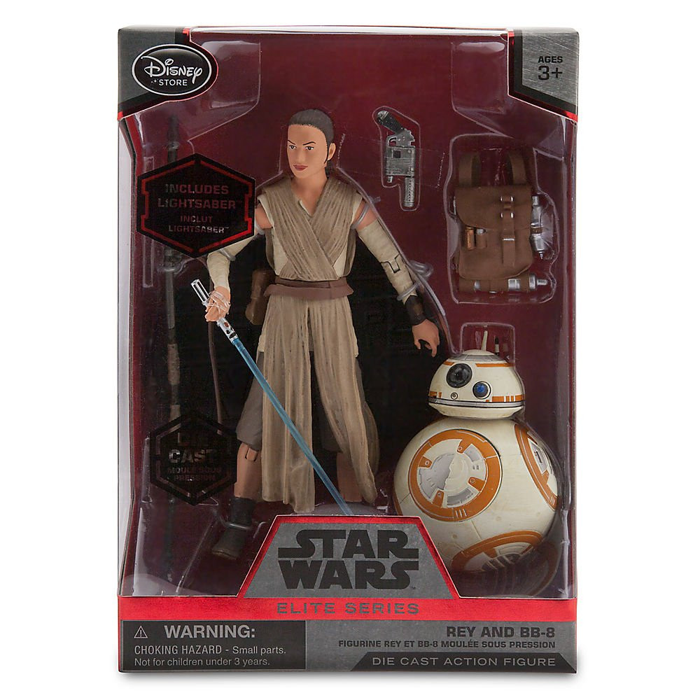 Disney Star Wars Rey with BB-8 Elite Series Action Figure