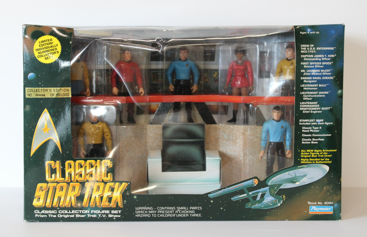 star trek figure set