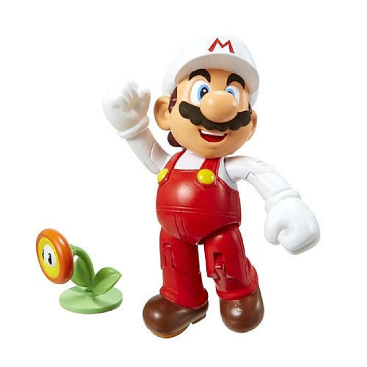 Super Mario - Figurine Mario & Fleur de feu - 06 - Jakks Pacific