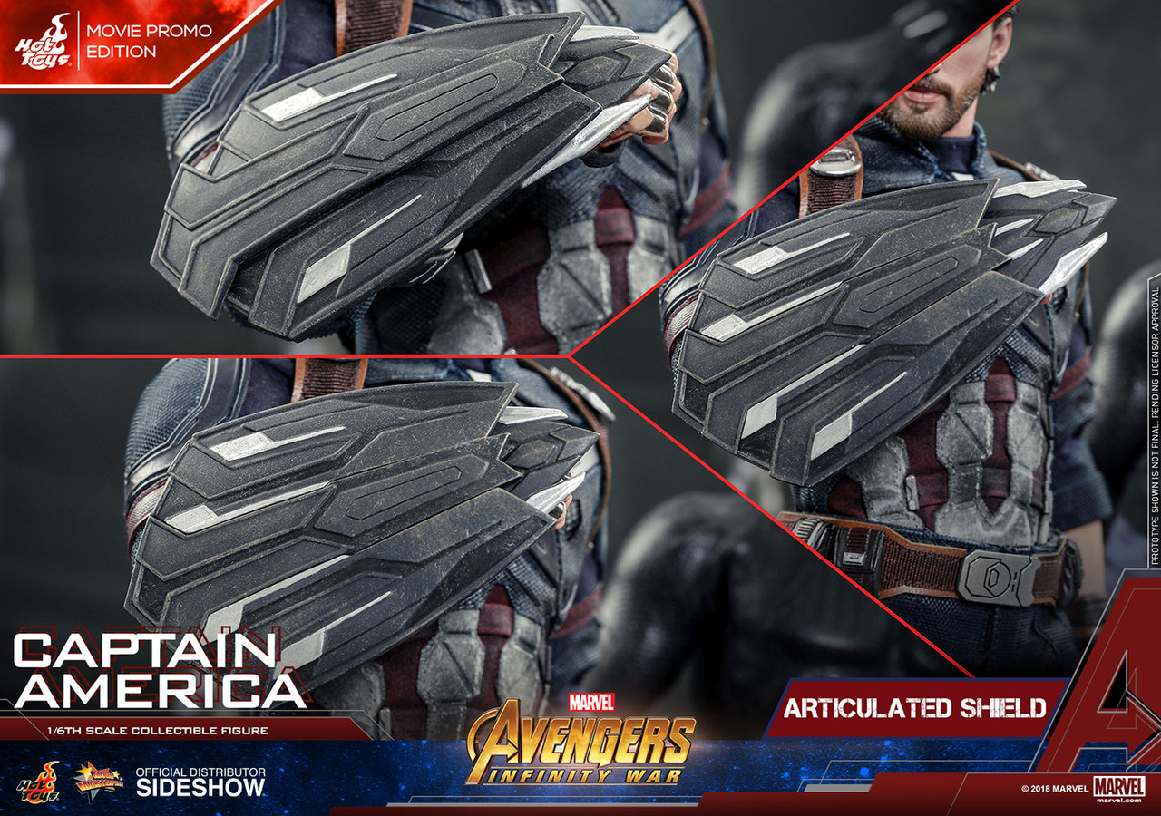 Hot Toys Captain America Sixth Scale Figure Avengers: Infinity War