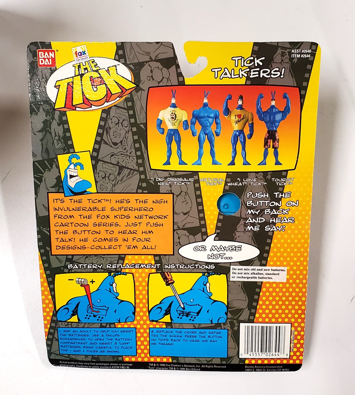 Bandai The Tick Natural Tick Action Figure
