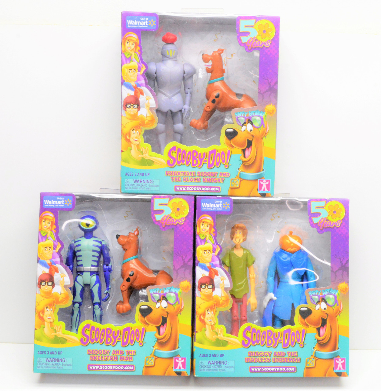 Character Ltd.Scooby-Doo 50th anniversary action figure set