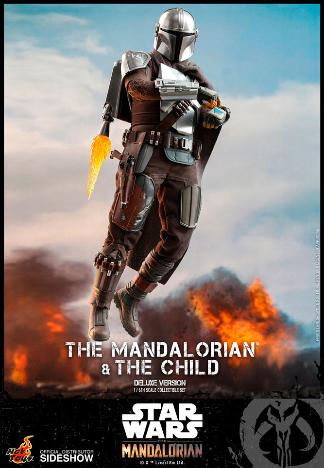 Hot Toys Star Wars The Mandalorian and The Child Deluxe Sixth