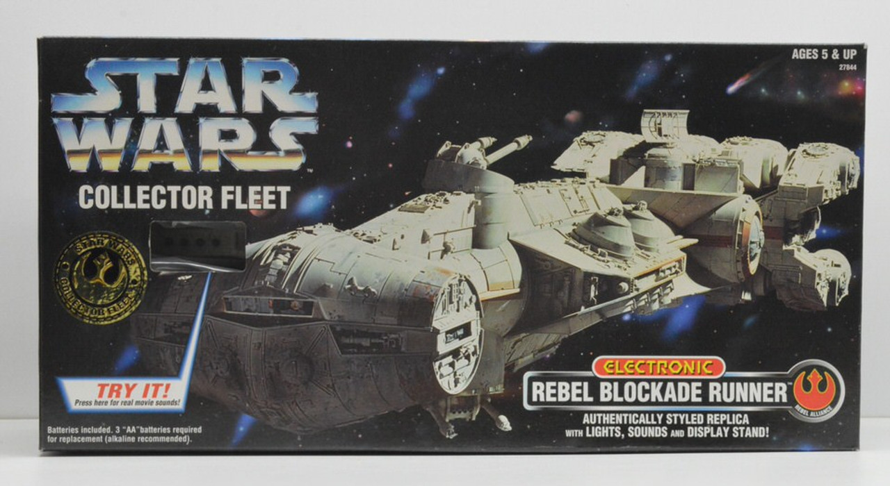 Kenner Star Wars Collector Fleet Electronic Rebel Blockade Runner