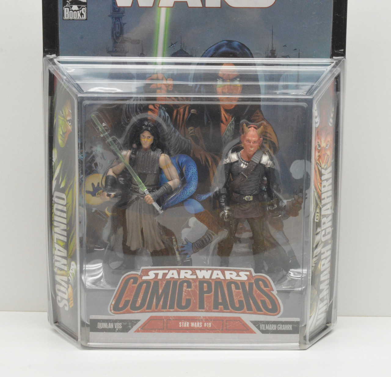 Hasbro Star Wars Comic Packs #19 Quinlan Vos and Vilmarh Grahrk