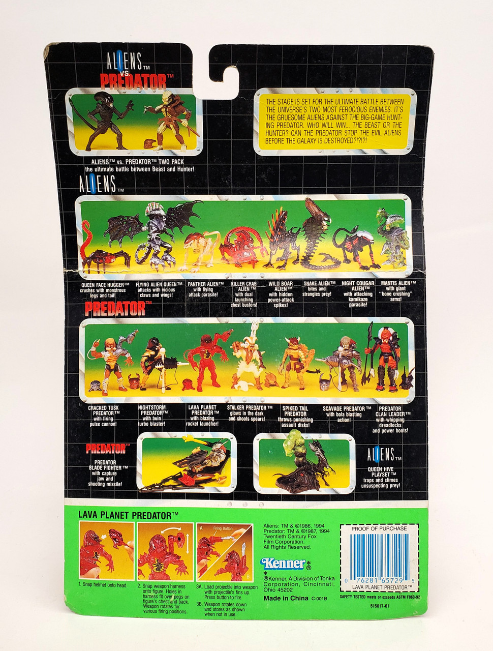 エイリアン 1996 プレデター 1995 Kenner セット　大きいサイズ Kenner Aliens VS Predator The Ultimate Battle 10th Anniversary 2