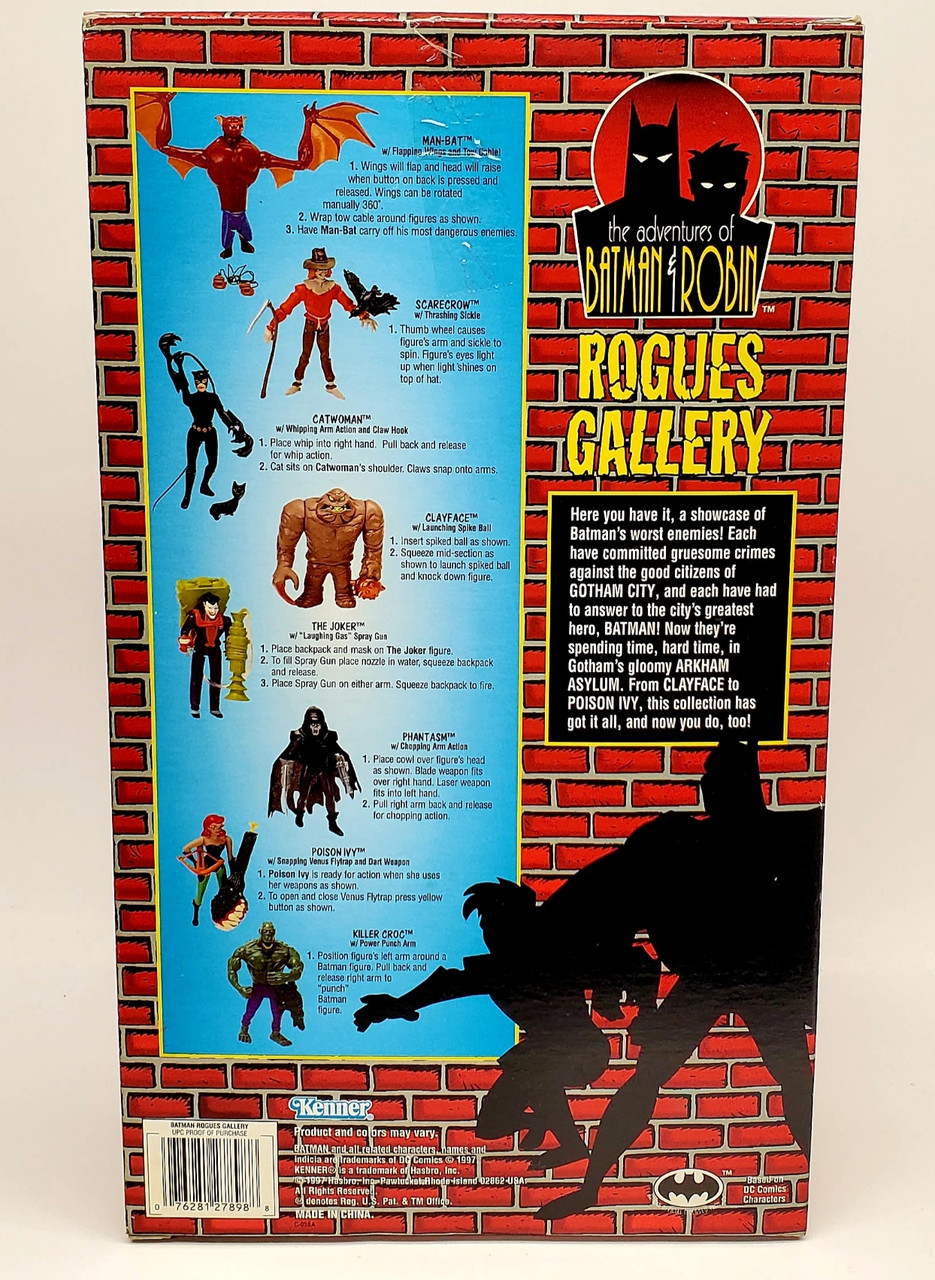 Kenner Batman TAS Rogues Gallery action figure box set