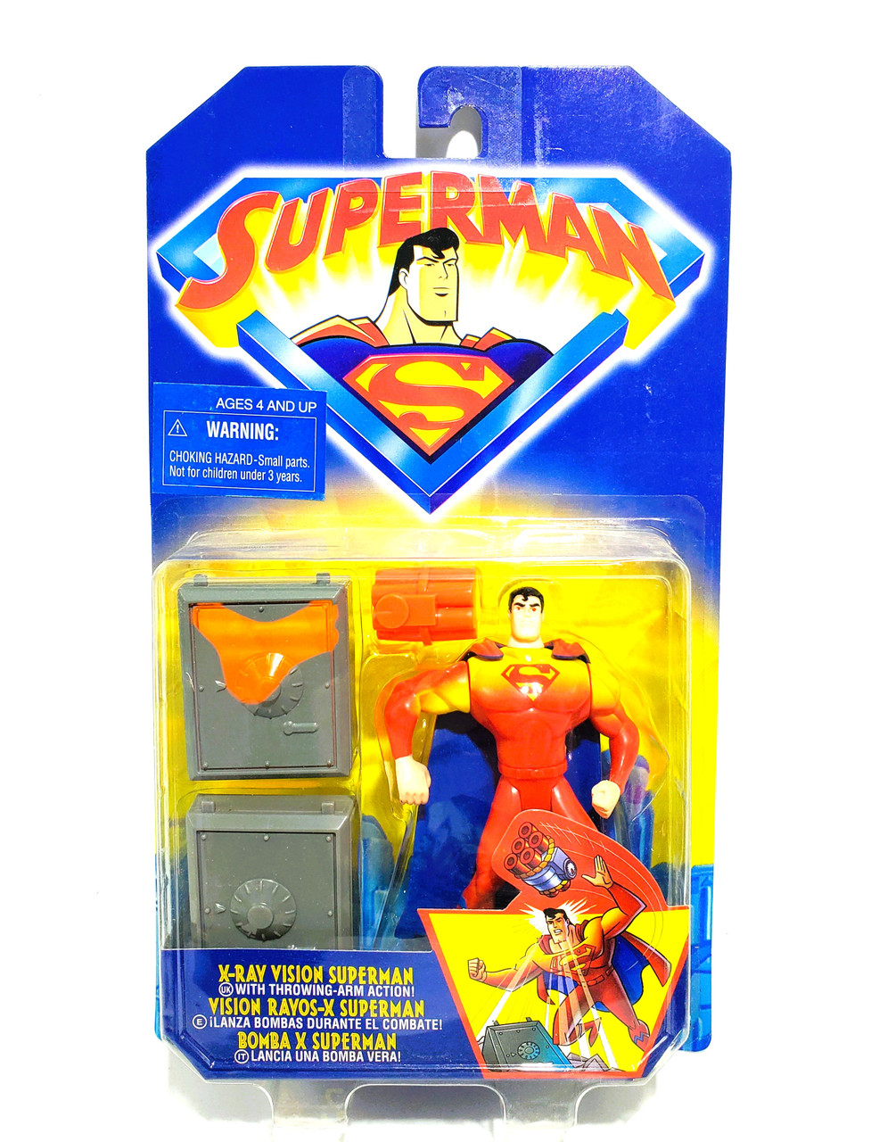 Kenner Superman TAS X-Ray Vision Superman Action Figure