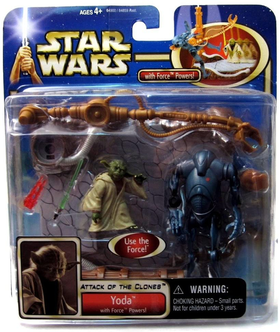 Hasbro Star Wars AOTC Yoda with Force Powers Action Action Figure