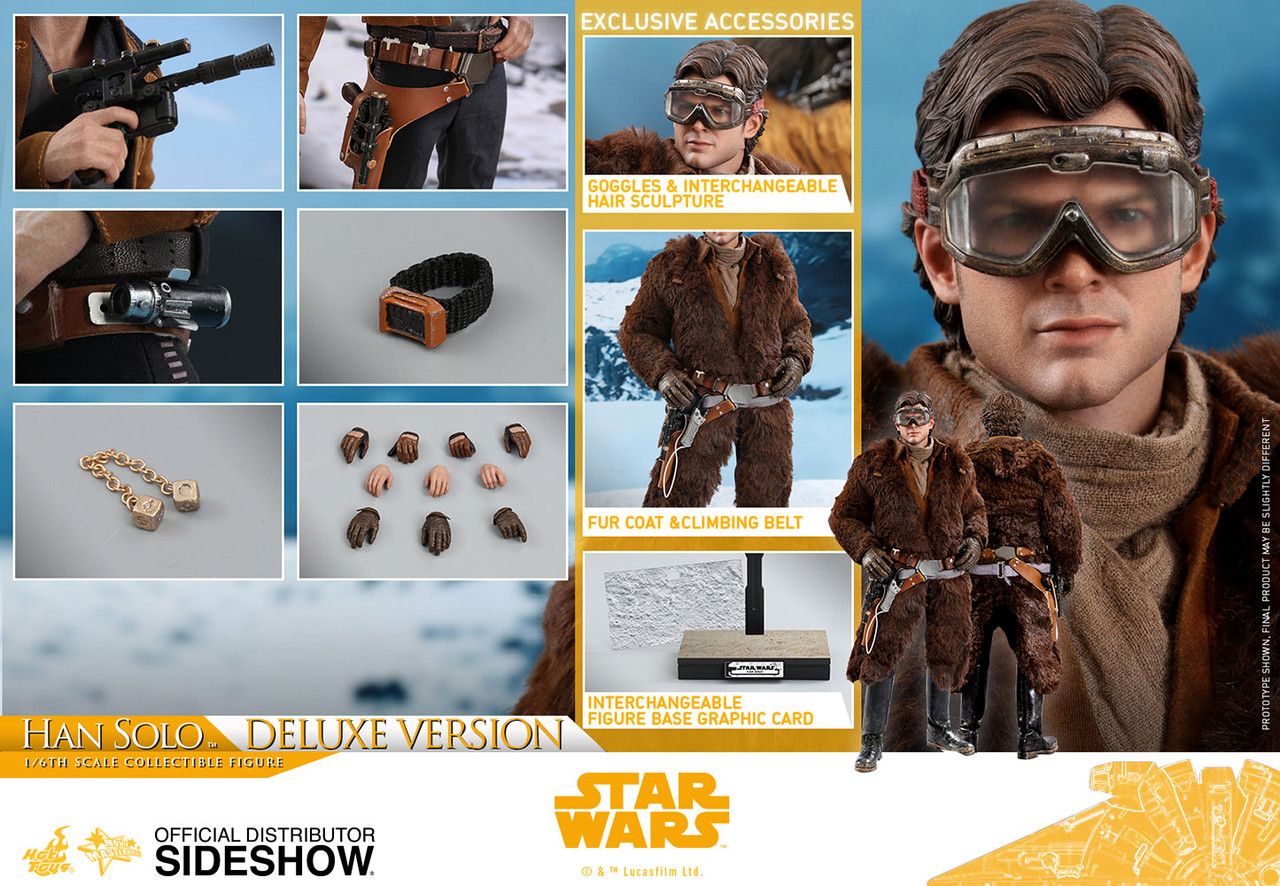 Hot Toys Star Wars Solo: A Star Wars Story - Han Solo Deluxe