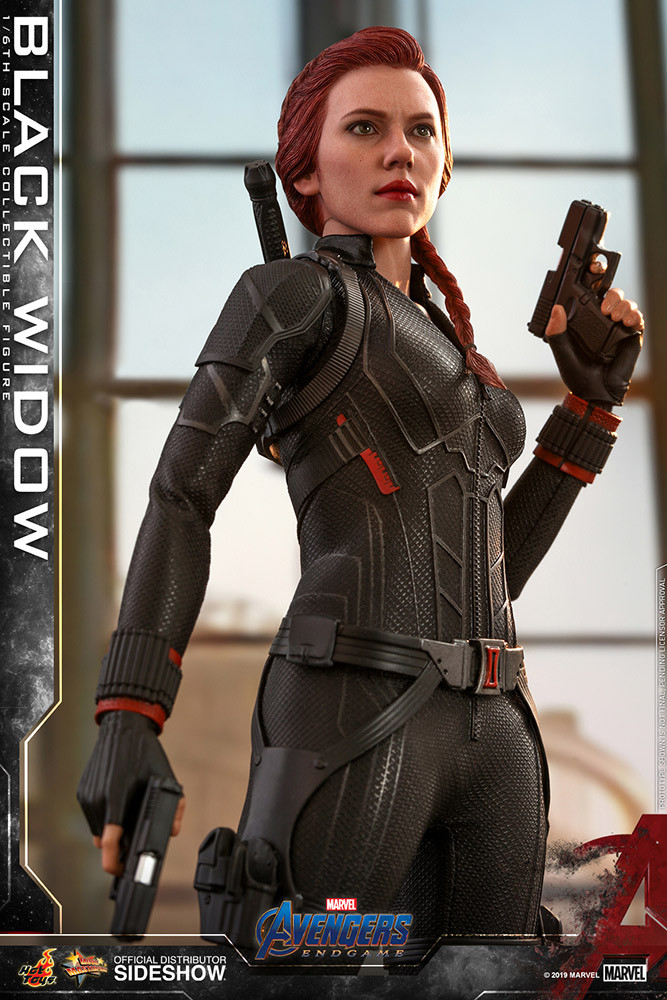 ホットトイズ Black Widow Hot Toys Avengers Endgame Black Widow Movie Masterpiece Sixth