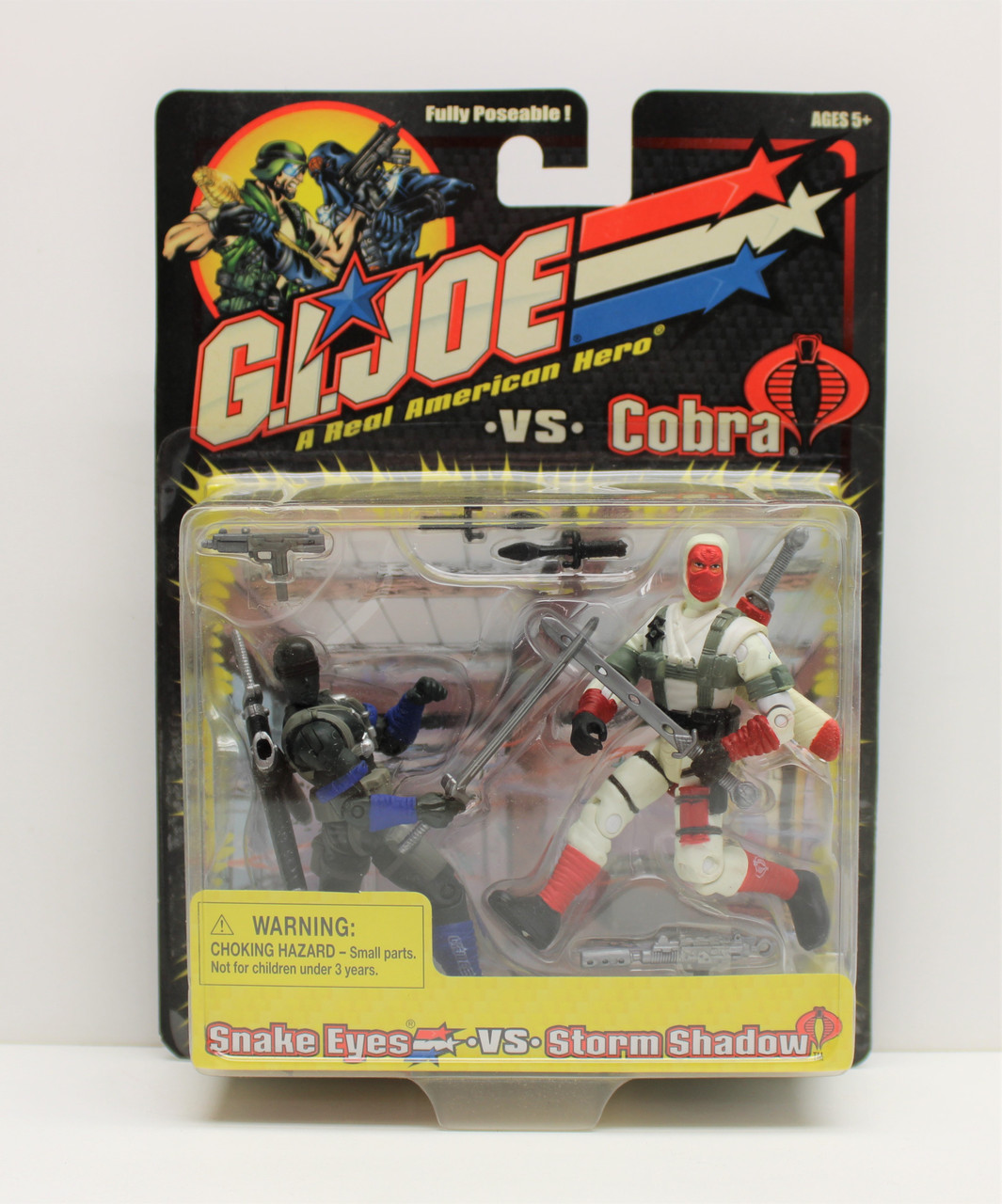 snake eyes and storm shadow action figures