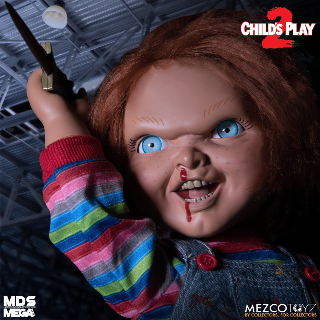 Mezco MDS Mega Scale Child's Play 2: Talking Menacing Chucky