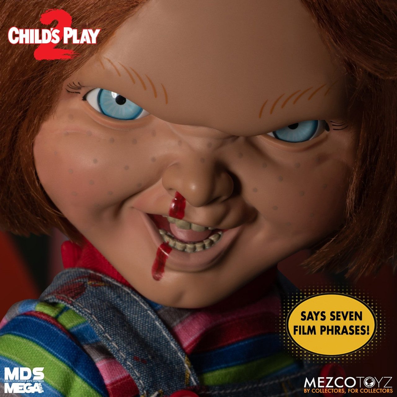 Mezco MDS Mega Scale Child's Play 2: Talking Menacing Chucky