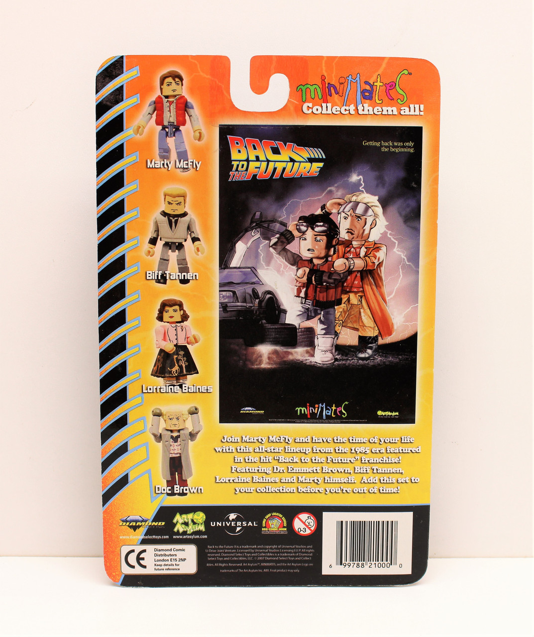 Diamond Select MiniMates Back to the Future 4 Pack box Set