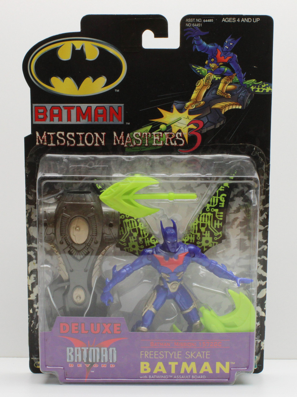 Hasbro Batman Beyond Freestyle Skate Batman Deluxe Action Figure (OPEN  PACKAGE)
