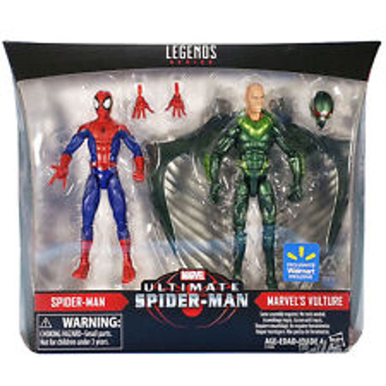 Hasbro Marvel Legends Ultimate Spider-Man Vulture Action Figure 2 pack