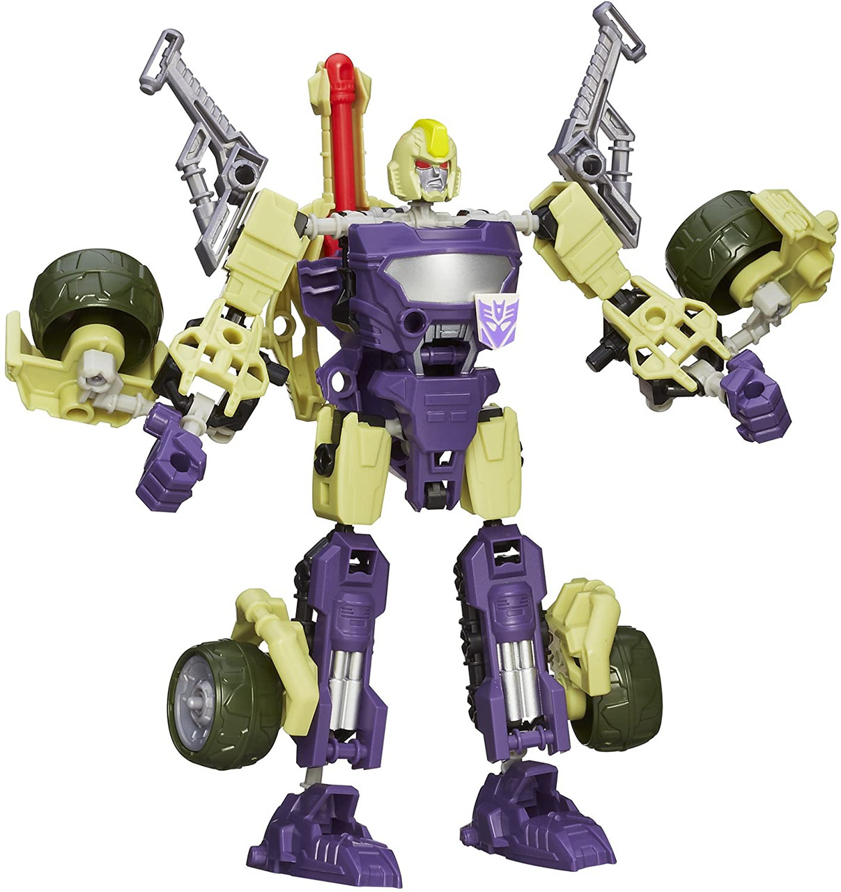 Hasbro Transformers Construct-Bots Triple Changers Blitzwing Buildable  Action Figure