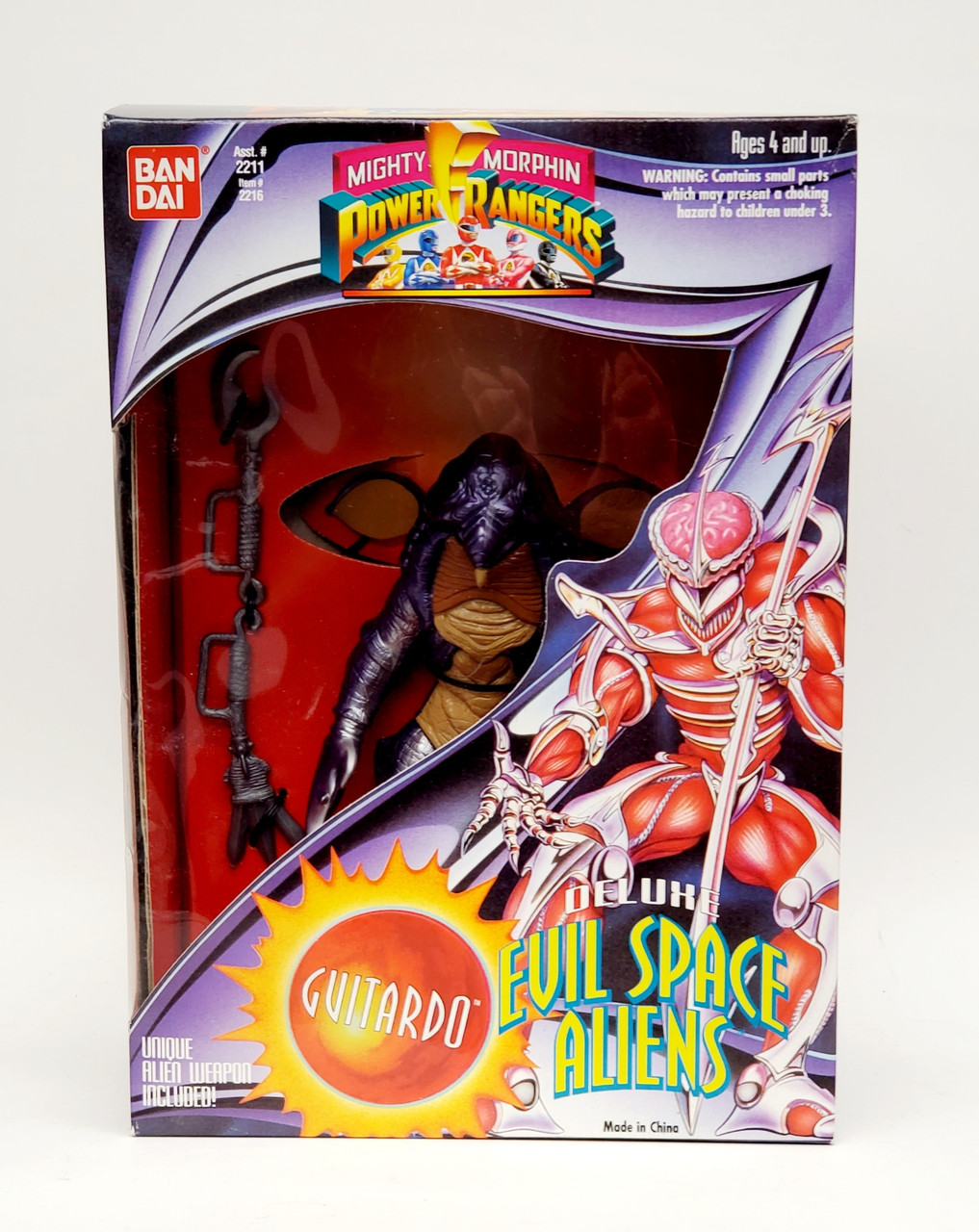 BanDai (1994) Power Rangers Deluxe Evil Space Aliens Guitardo