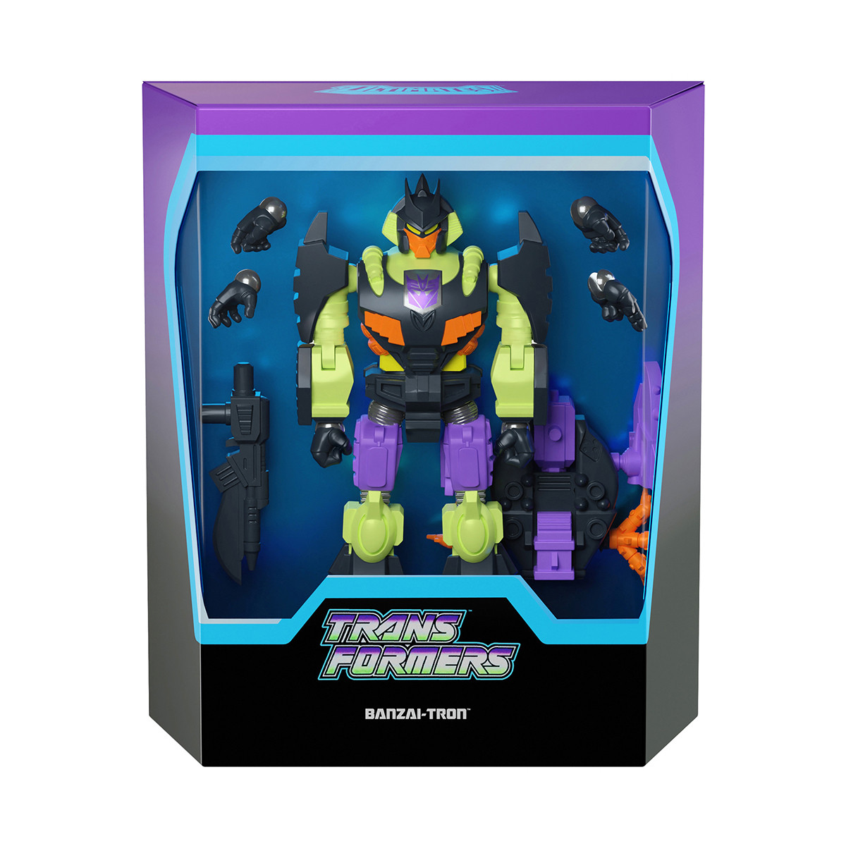 Super7 Transformers Ultimates Banzai-Tron Action Figure