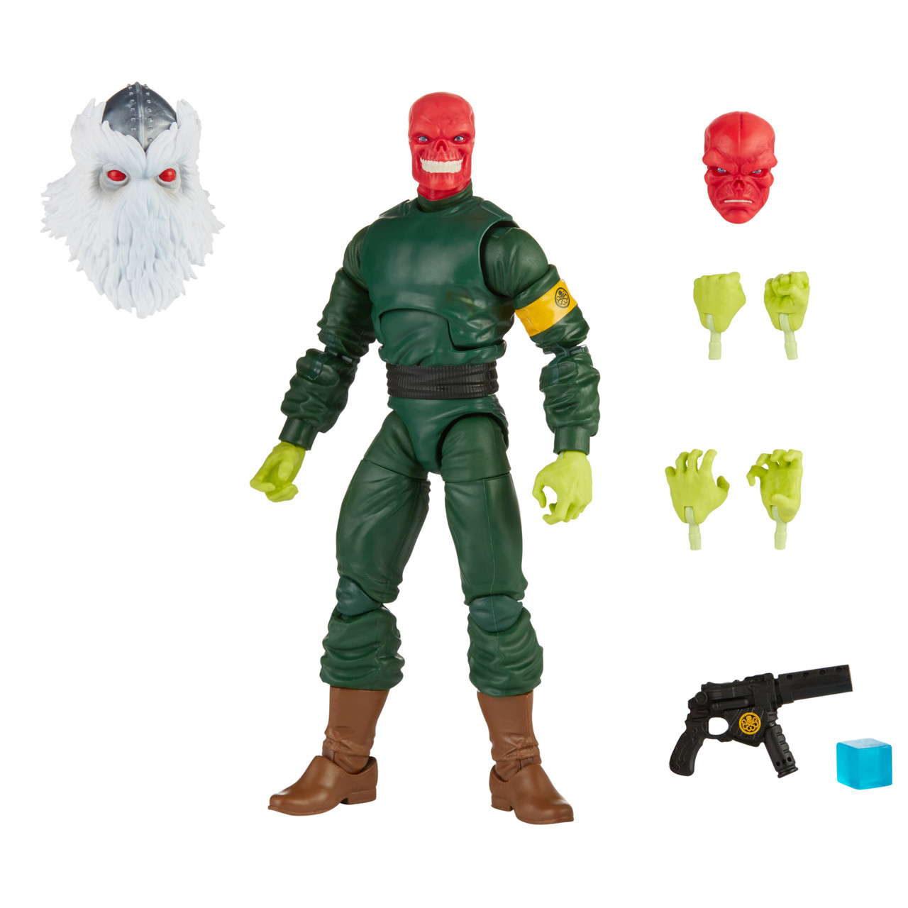 Hasbro Marvel Legends Villains Red Skull Action Figure