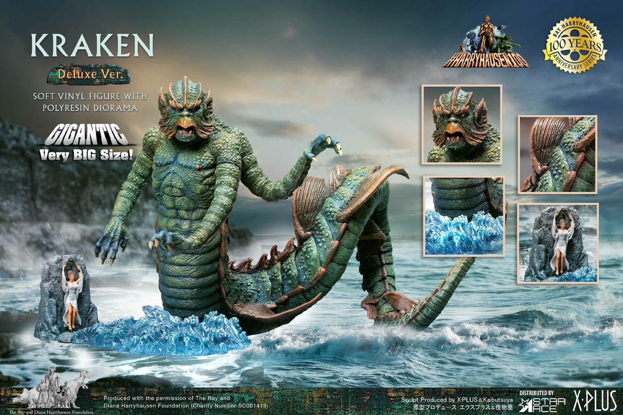 Star Ace Ray Harryhausen's Kraken Vinyl Deluxe Statue