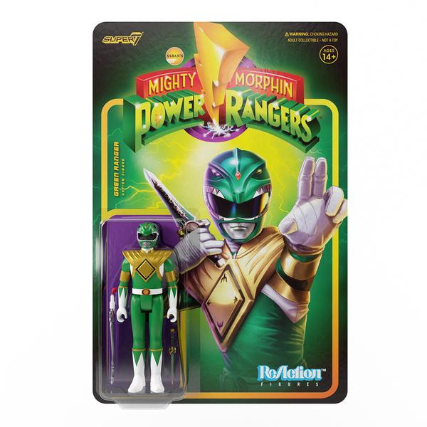 Super7 Mighty Morphin Power Rangers Series 1 ReAction Figure set of 6