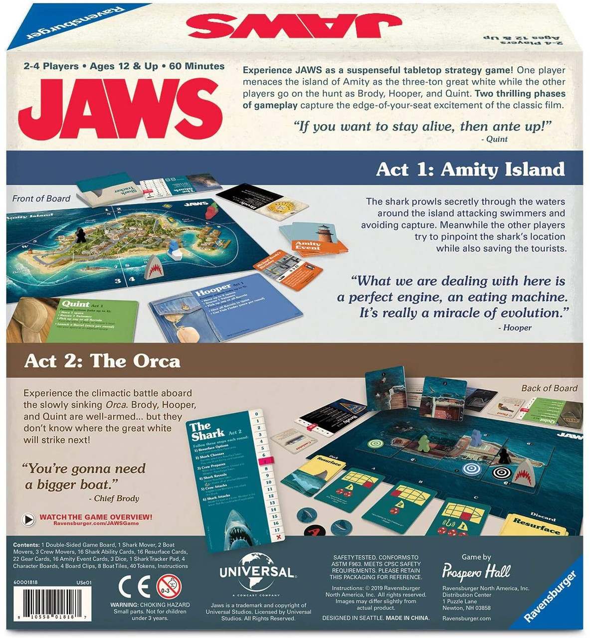 Shark Island, Board Game