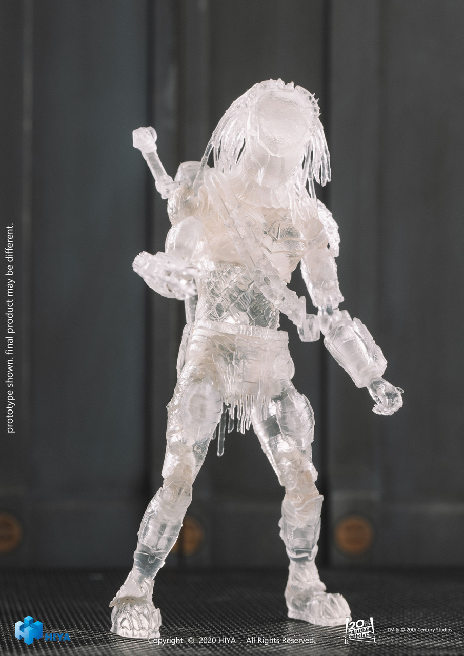 Hiya AVP 2 Invisible Wolf Predator 1/18th scale Action Figure