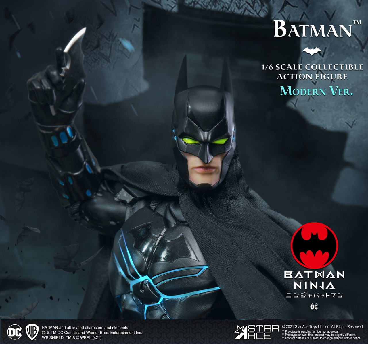 Star Ace Batman Ninja Modern Batman 1/6th scale action figure