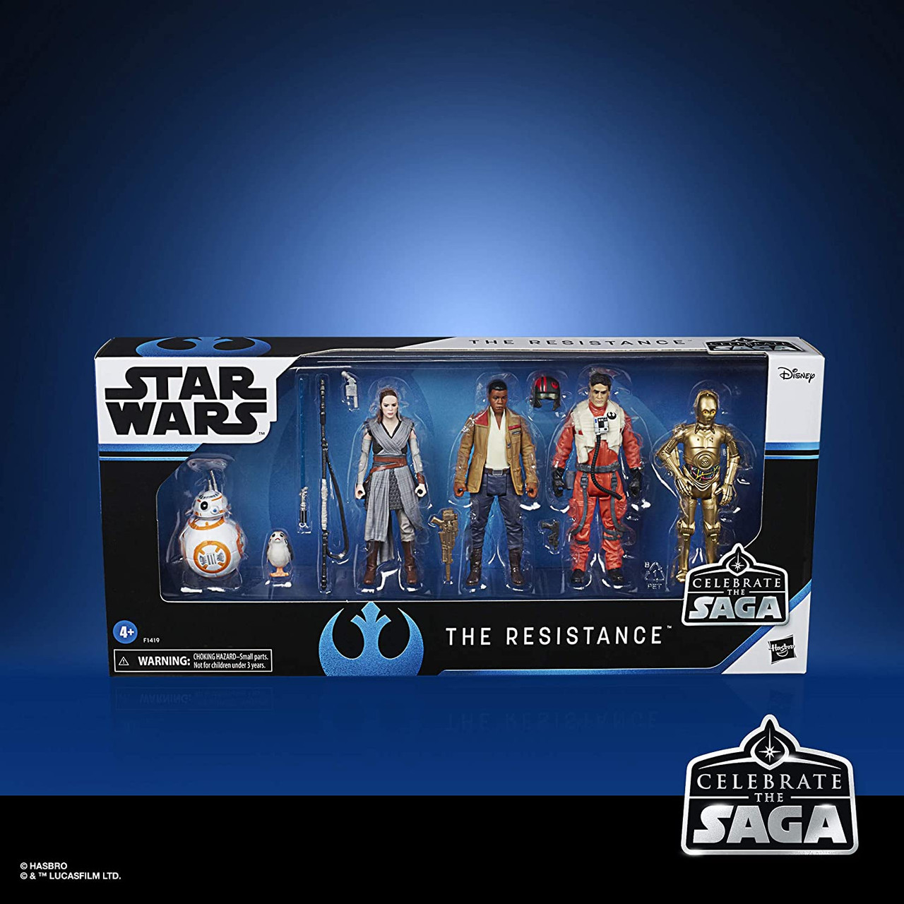 Star Wars Celebrate The Saga Toys The Resistance Figure Set, 3.75