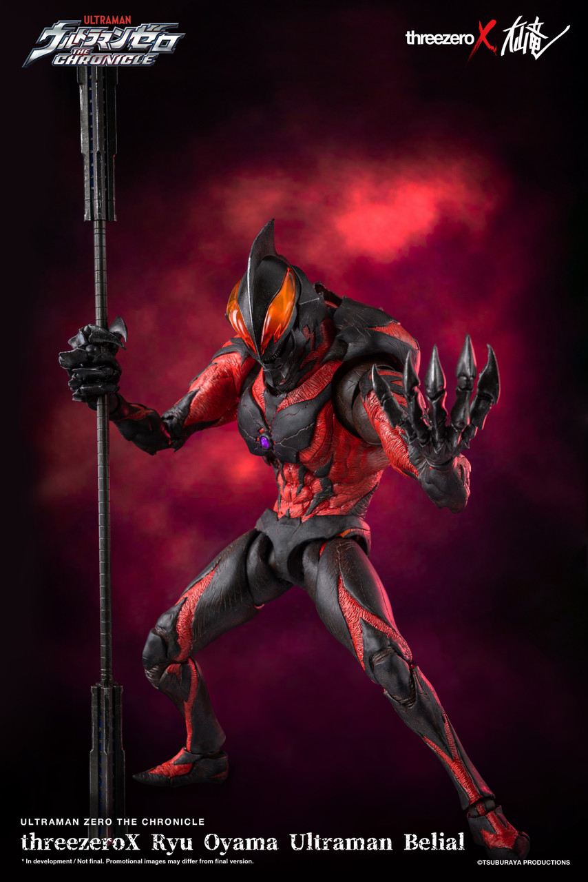 threeZero X Ryu Oyama ULTRAMAN Belial 1/6 scale collectors figure