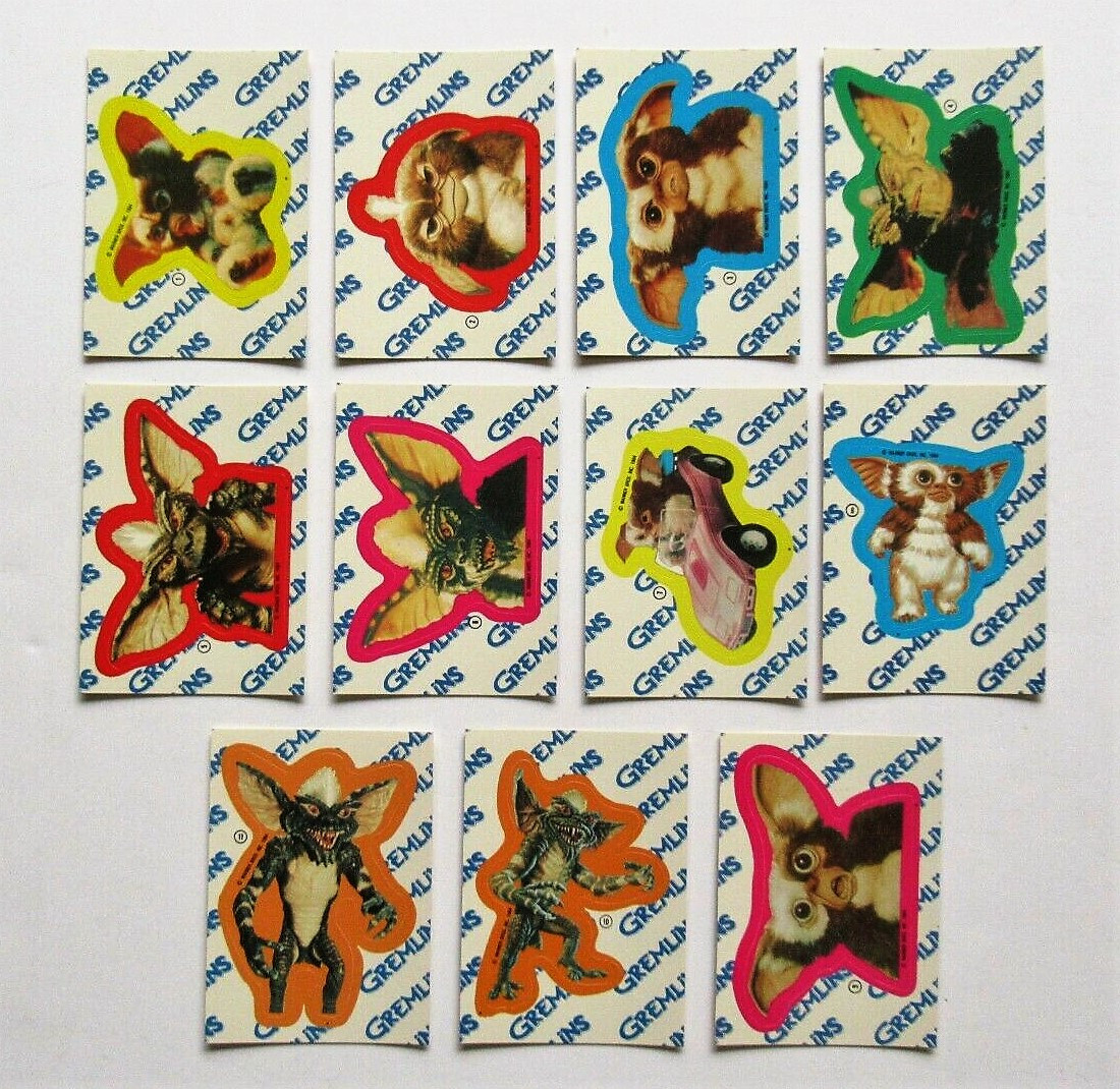 Topps Gremlins (1984) Complete sticker set