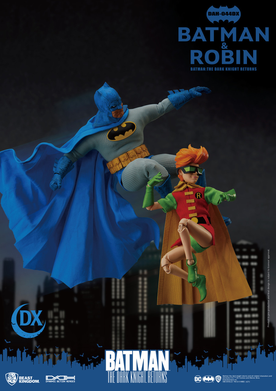 Dark Knight Returns DAH-044DX Dynamic Batman and Robin Action Figure Set