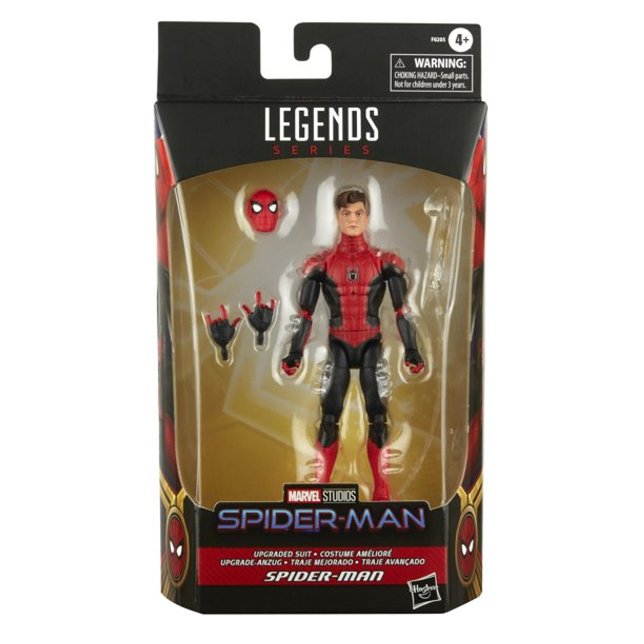 Marvel Studios Legends Series Spider-Man Upgraded Suit Action Figure 6" 