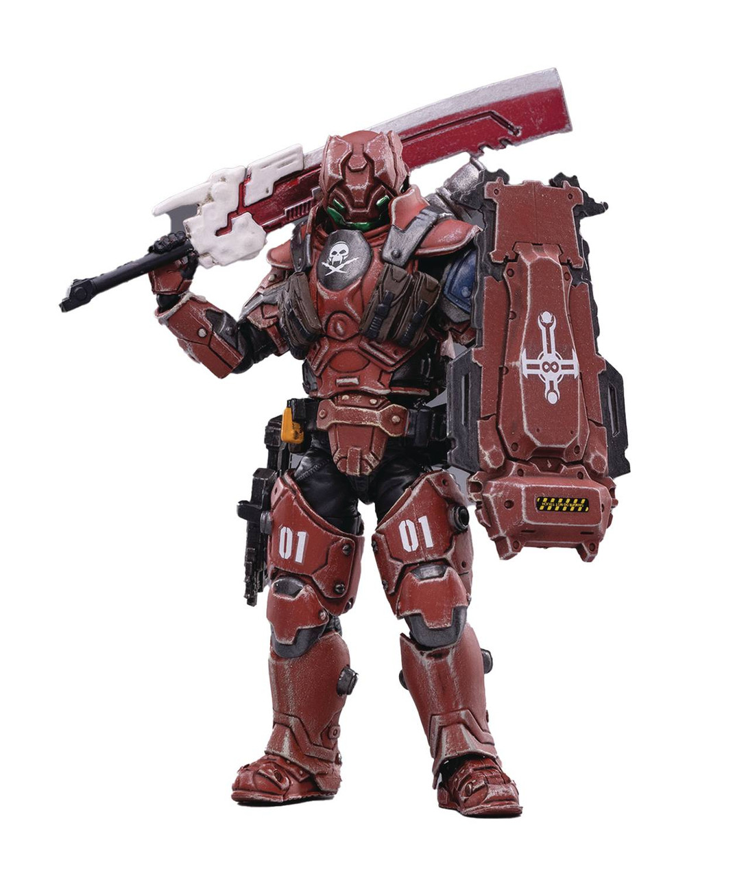Joy Toy 01st Legion Steel Steel Red Blade 1/18th Scale Action Figure